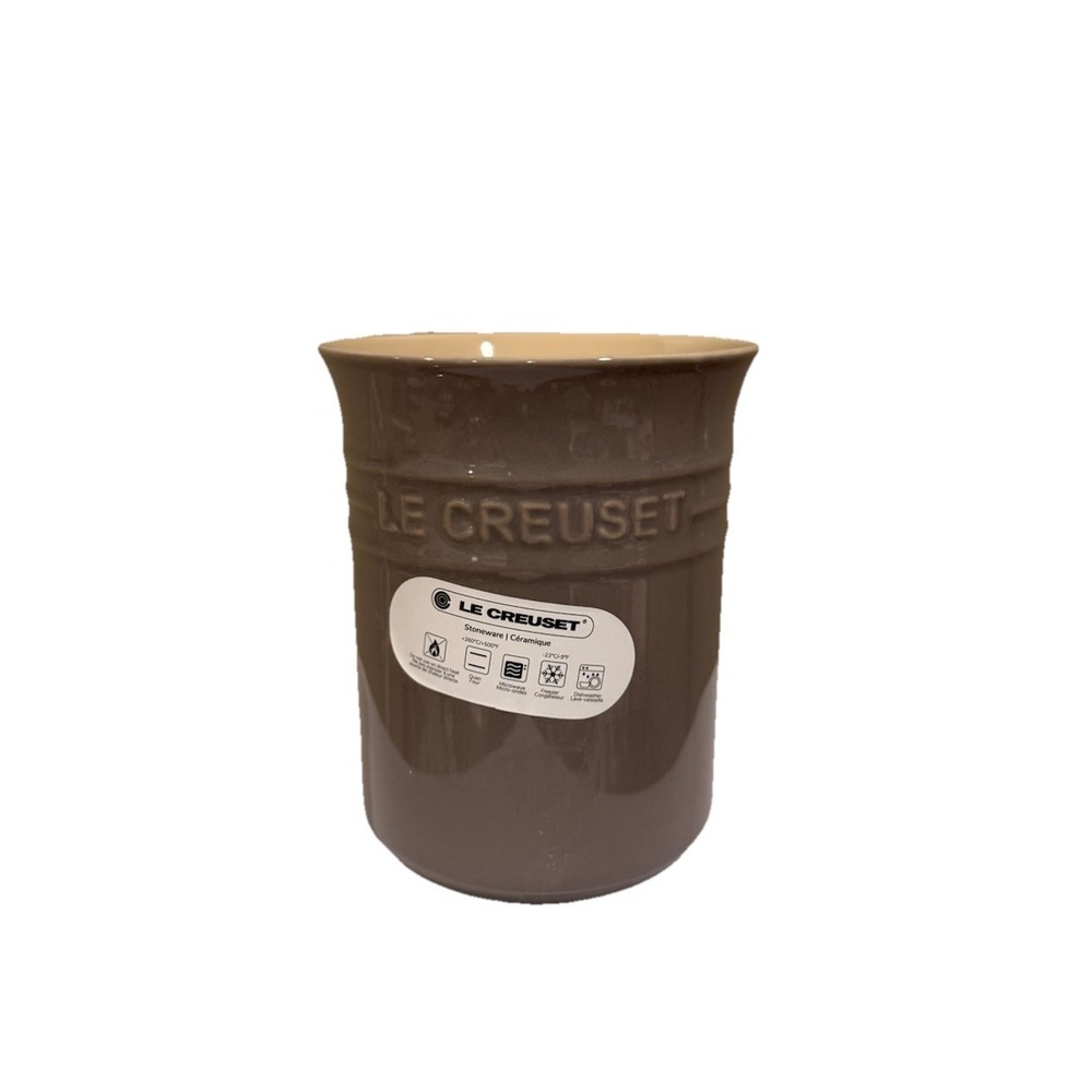 Le Creuset Stoneware Classic Utensil Holder Crock 1L  /‎ Color - Gris